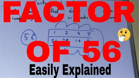 Why 5 is not a factor of 56?