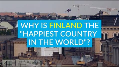 Why Finland is happy?