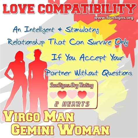 Why Gemini man loves Virgo?