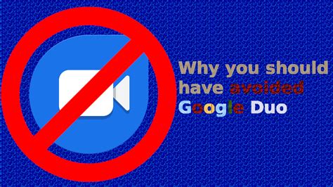 Why Google Duo is removed?