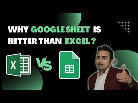 Why Google sheet is better than Excel?