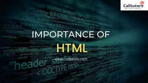Why HTML is needed?