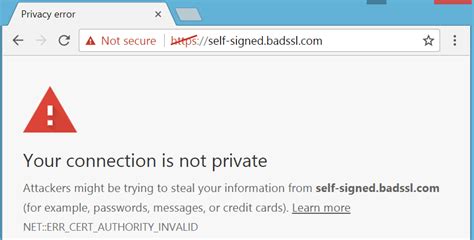 Why HTTPS is invalid?