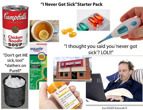 Why I never get sick?