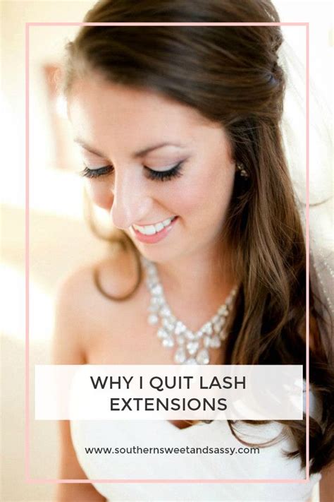 Why I quit lash extensions?