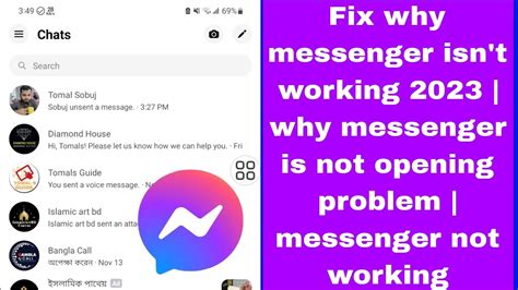 Why Messenger is not working in Saudi?