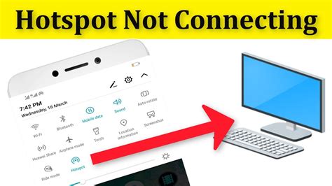 Why My PC is not connecting to mobile hotspot?