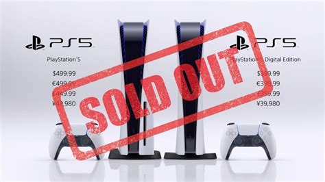 Why PS5 sold out so fast?