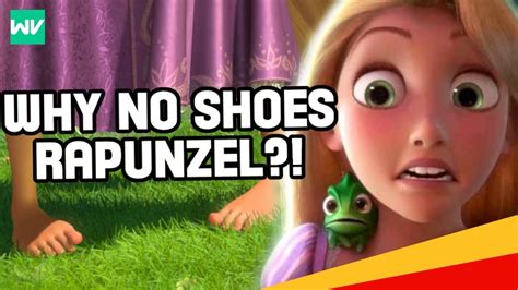 Why Rapunzel doesn t wear shoes?