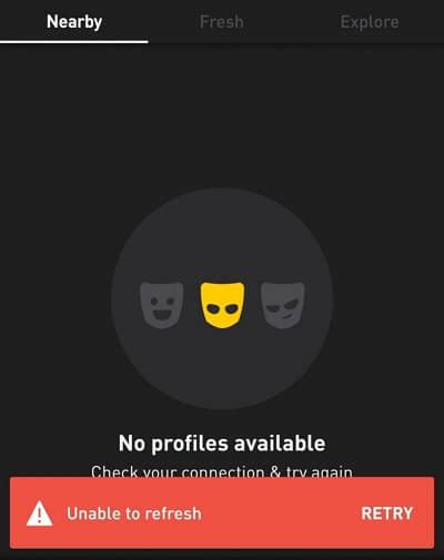 Why VPN doesn't work on Grindr?