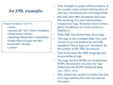 Why XML is self-descriptive?