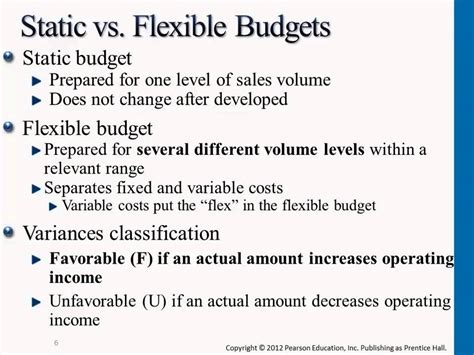 Why a flexible budget may be more effective than a static budget?