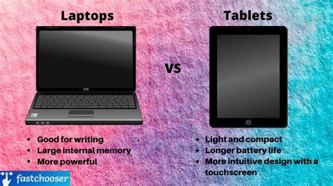 Why a tablet and not a laptop?