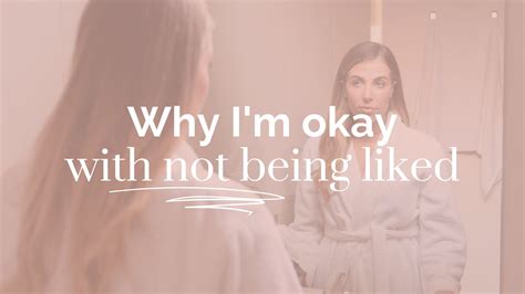 Why am I afraid of not being liked?