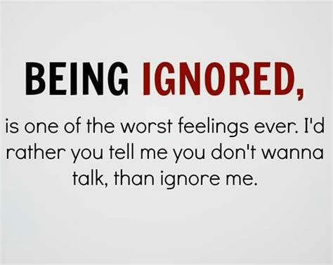 Why am I ignored when I talk?