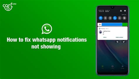 Why am I not getting WhatsApp notifications on my Android?