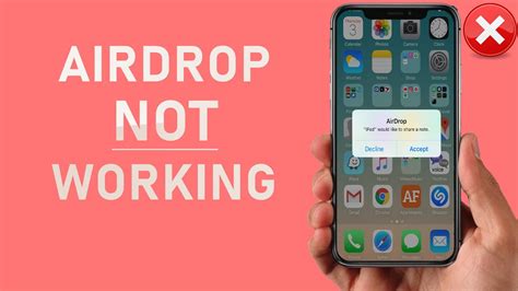 Why am I not showing on AirDrop?