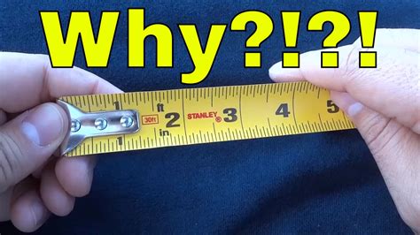 Why am I shorter on a tape measure?