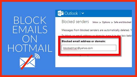 Why am I still getting emails from blocked senders Hotmail?