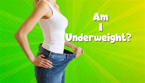 Why am I underweight but healthy?