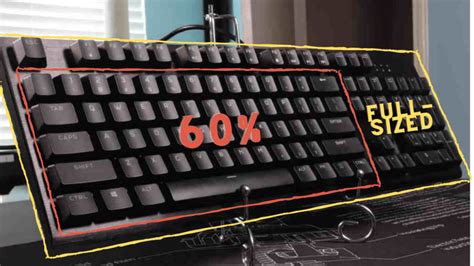 Why are 60 keyboards better for gaming?