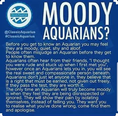 Why are Aquarius hard to talk to?