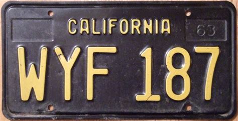 Why are California license plates black?