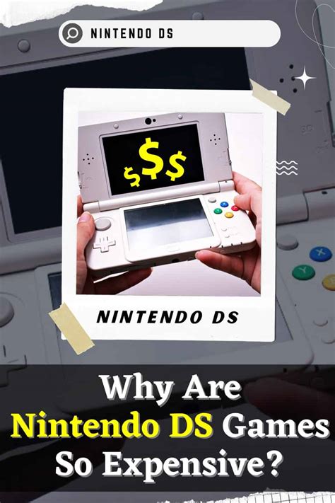 Why are DS games so expensive?