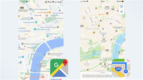 Why are Google and Apple Maps so different?