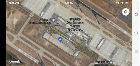 Why are Greek airports blurred?