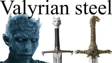 Why are White Walkers weak to Valyrian steel?