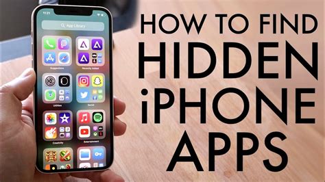 Why are apps hidden on iPhone?