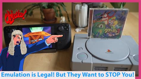 Why are emulators legal but not ROMs?