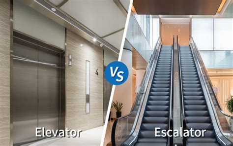 Why are escalators better than elevators?