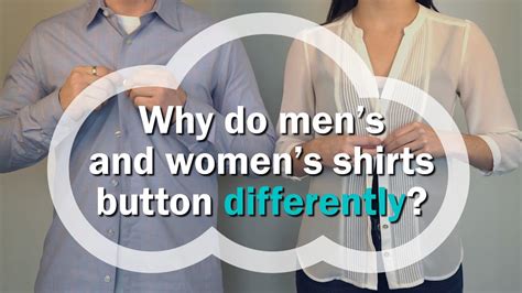 Why are female shirts button differently?