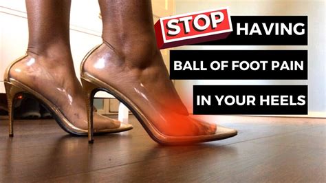 Why are high heels so painful?