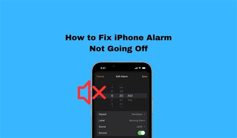 Why are iPhone alarms not going off?