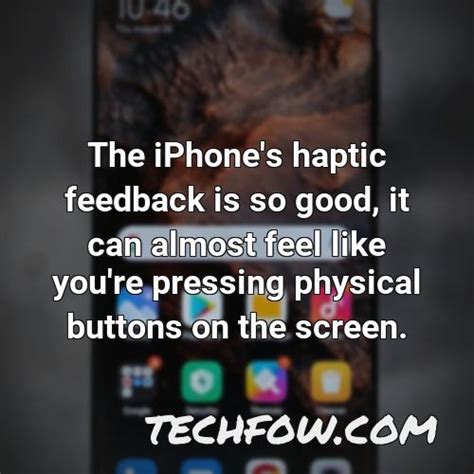 Why are iPhone haptics so good?