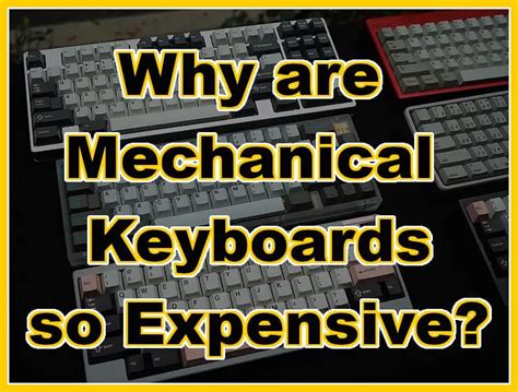 Why are keyboards so overpriced?