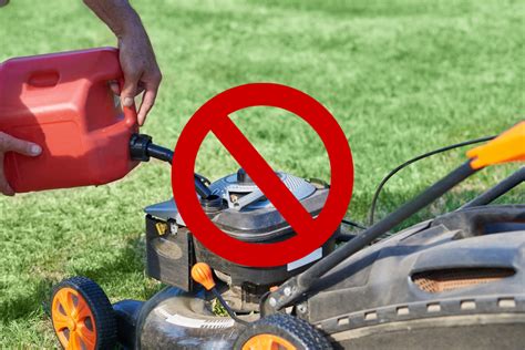 Why are lawn mowers bad for the environment?