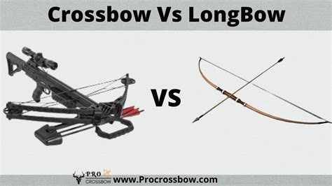 Why are longbows better than crossbows?