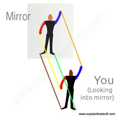 Why are mirrors not inverted?