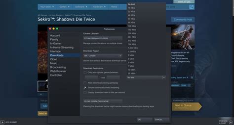 Why are my Steam Downloads so slow when I have 50 80 MBps?