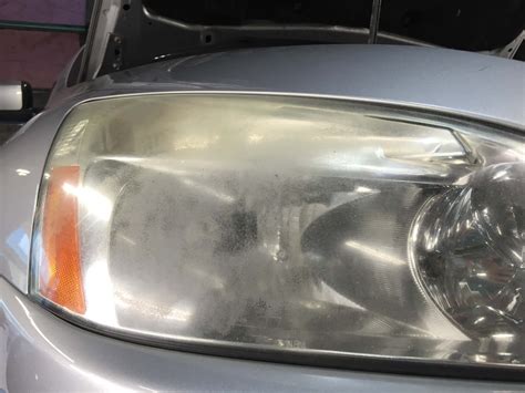 Why are my headlights still hazy after clear coat?