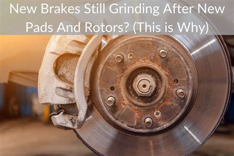 Why are my new brakes groaning?