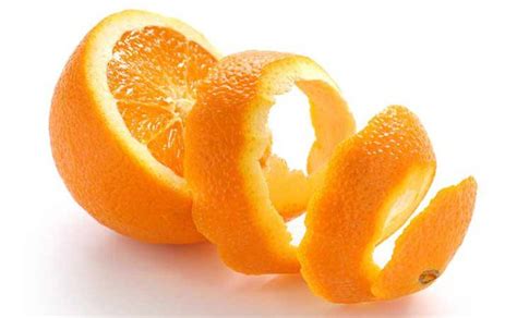 Why are orange peels bitter?
