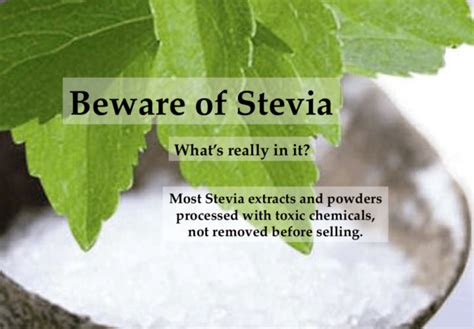 Why are people avoiding stevia?