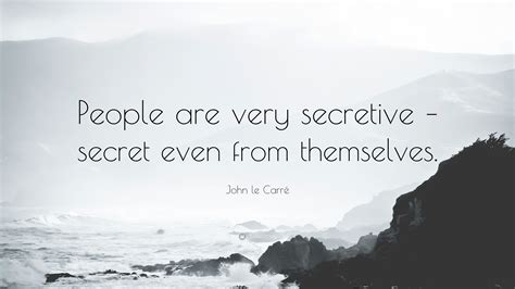 Why are people secretive?