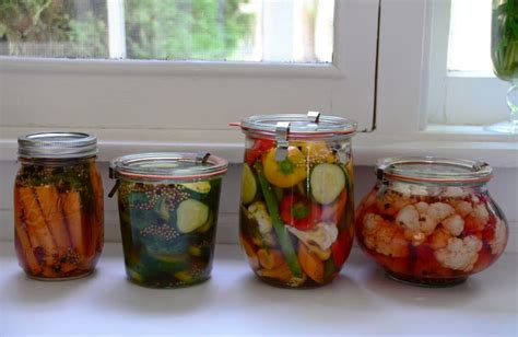 Why are pickles stored in glass jars?