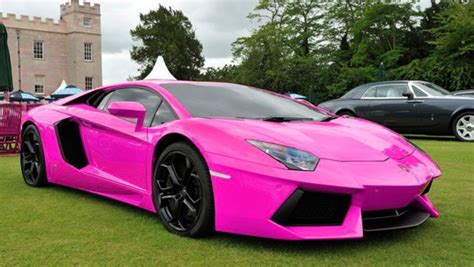 Why are pink cars so rare?